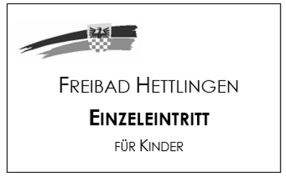 Bild von Einzeleintritt Kind